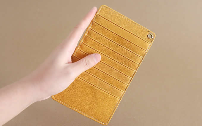 Handmade Leather Thin Credit Card Holder Multi-card Wallet